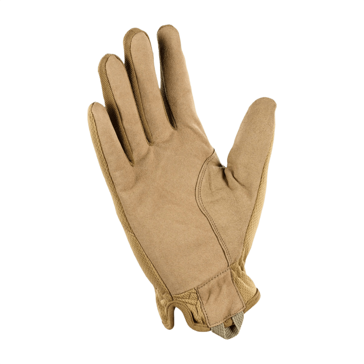 M-Tac Handsker Scout Tactical Mk.2 beige handske med syntetisk læder forstærkning, kontinuerligt stretchpanel og letvægtsdesign.