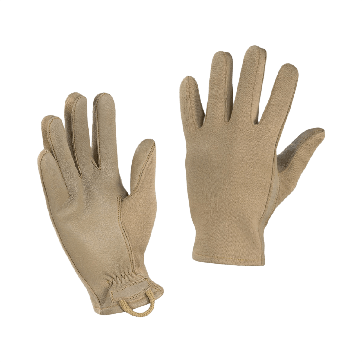 M-Tac Nomex Sport Leather Handsker med brandbeskyttelse og komfort, lavet af Nomex® og ægte læder. Ideel til sikkerhed og funktionalitet.