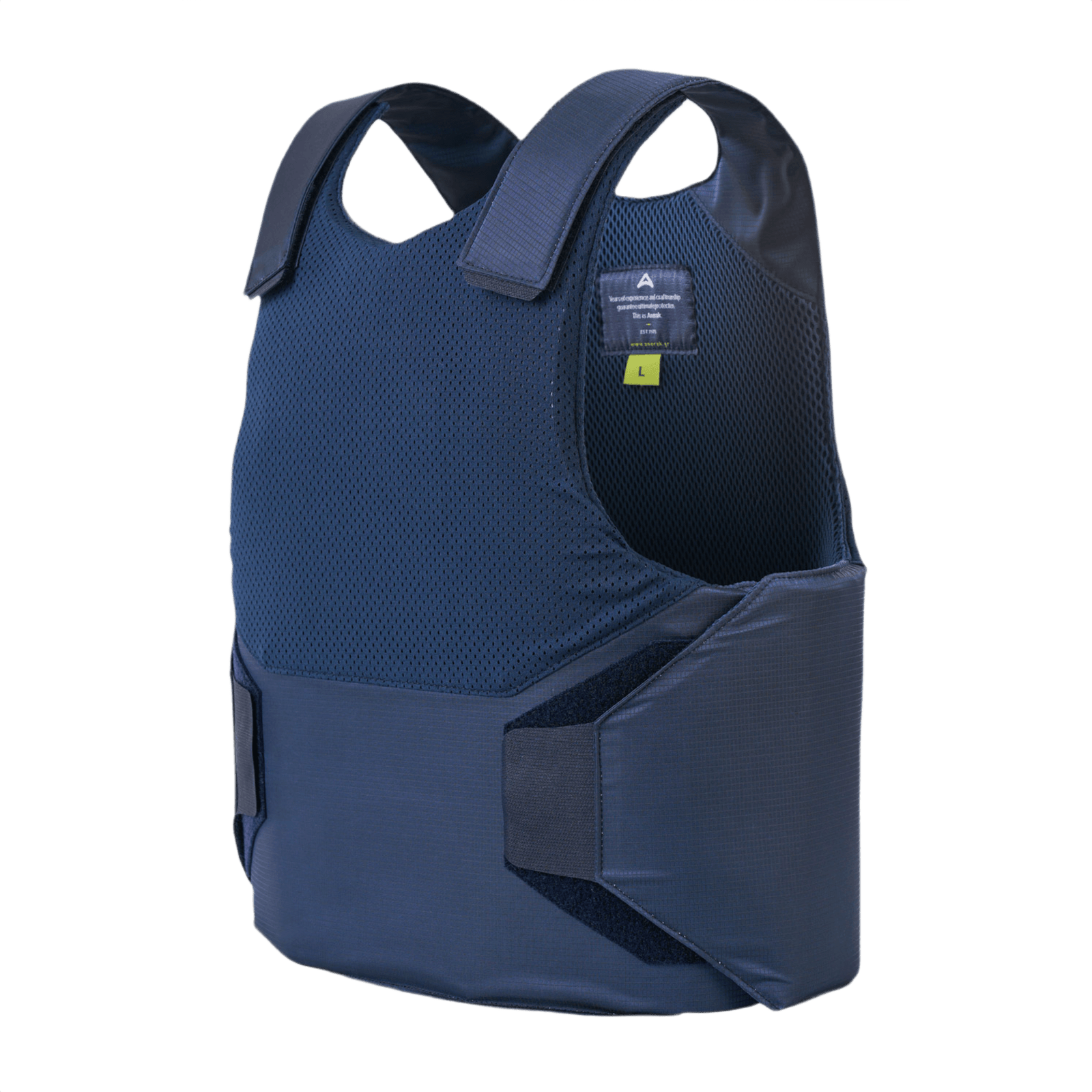 Anorak Niobium® Concealable I Stik & Skudsikker Vest til beskyttelse mod skydevåben og knive, blå kropspanservest i moderne design