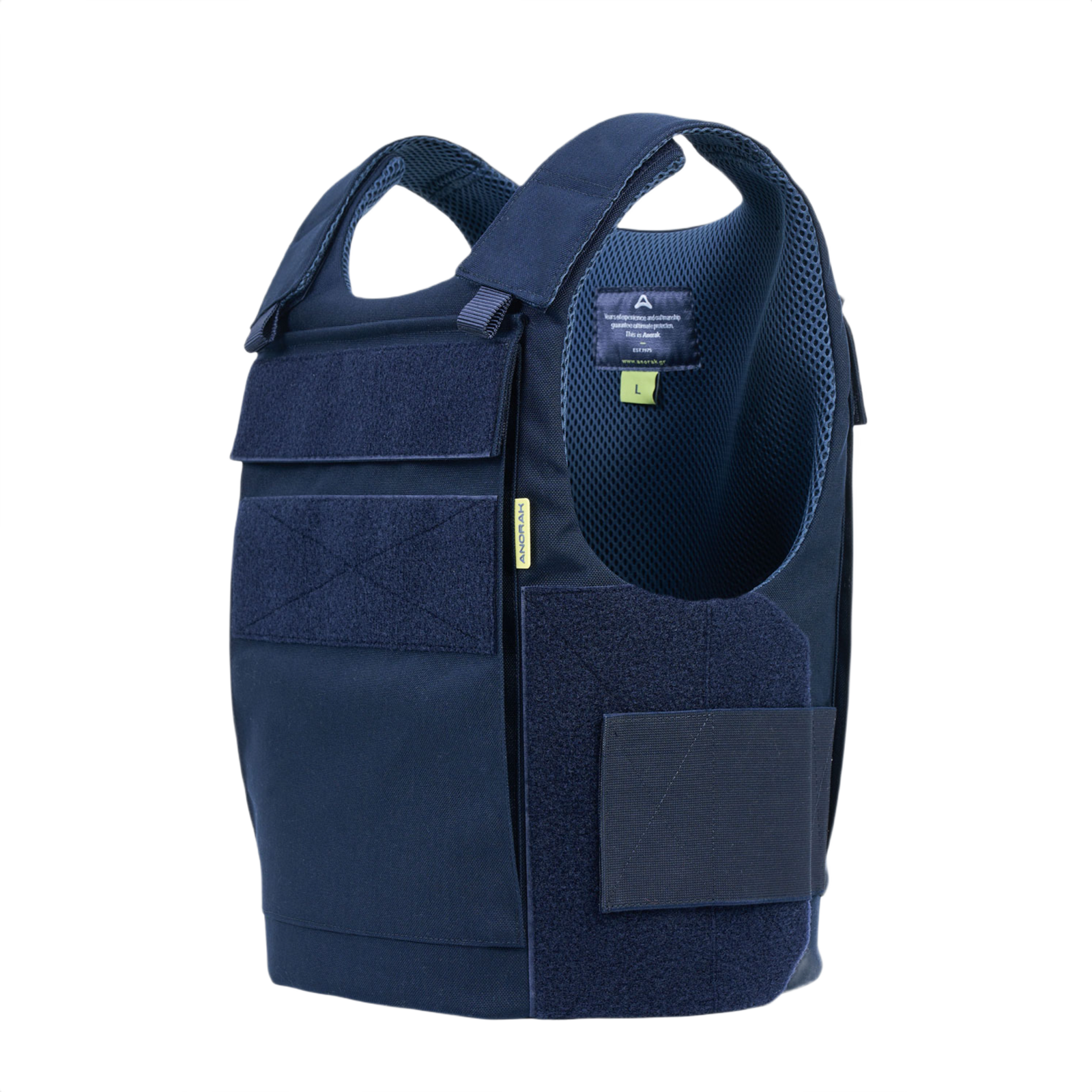 Anorak Duty III Cover med CORDURA® og Coolmax® for køling og antibakterielle egenskaber, ideel til politibetjente og kystvagten.