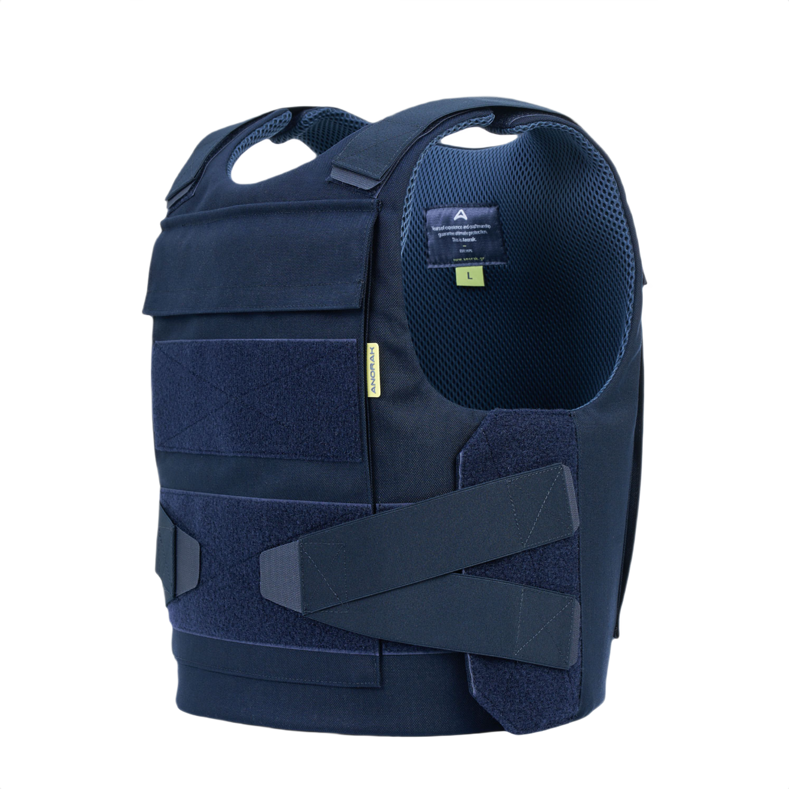 Anorak Duty II Cover vest, ergonomisk designet til sikkerhedspersonale, med CORDURA® ydermateriale og 3D SPACER Coolmax® indvendigt materiale.