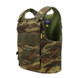 Anorak Rhodium® Duty IV Stik & Skudsikker Vest i camouflage, maksimal level IIIA beskyttelse mod knive og skarpe våben, holdbar design.