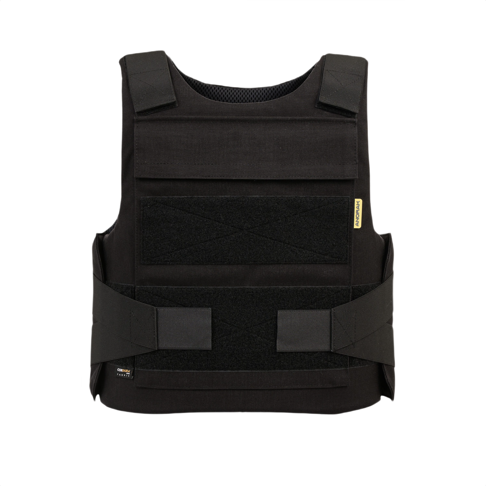 Anorak Duty I Cover sorte sikkerhedsjakke med CORDURA® og Coolmax® materialer for optimal komfort og antibakterielle egenskaber.