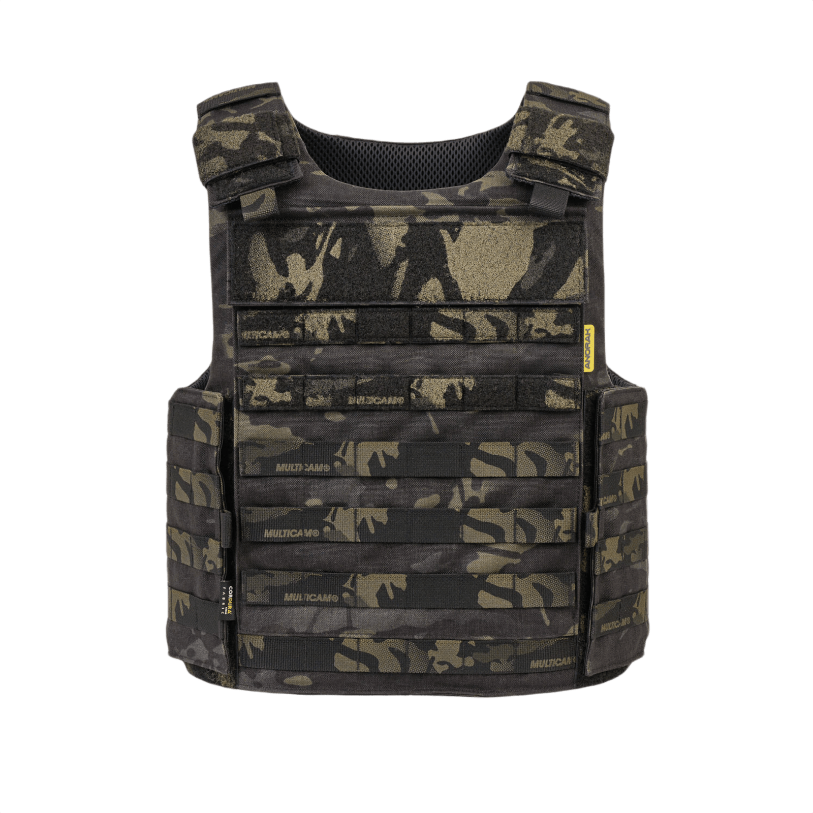 Anorak Rhodium® Tactical III MultiCam® Stik & Skudsikker Vest med NIJ 0101.06 niveau IIIA-beskyttelse mod knive.