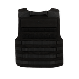 Anorak Rhodium® Tactical I Stik & Skudsikker Vest med niveau IIIA-beskyttelse mod knive og skarpe genstande, sort design.