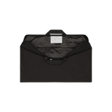 Åben Anorak BACB IV Taske af sort vandtæt nylon med plads til EFMTB I bærertaske, to håndtag og en stærk lynlås.