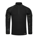 M-Tac Combat Shirt Gen.II Pro NYCO Extreme i Black Multicam® med brandsikkert Polartec materiale, ideel til taktisk brug.