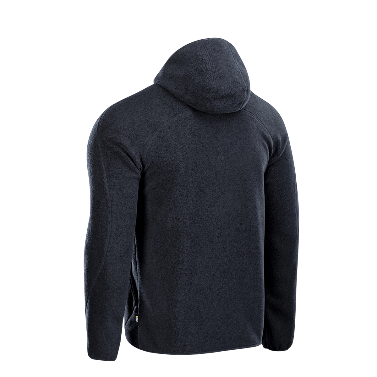 M-Tac Lite Microfleece Hættetrøje set bagfra, let og funktionel hoodie i elastisk fleece med komfortabel pasform og M-Tac-logo.