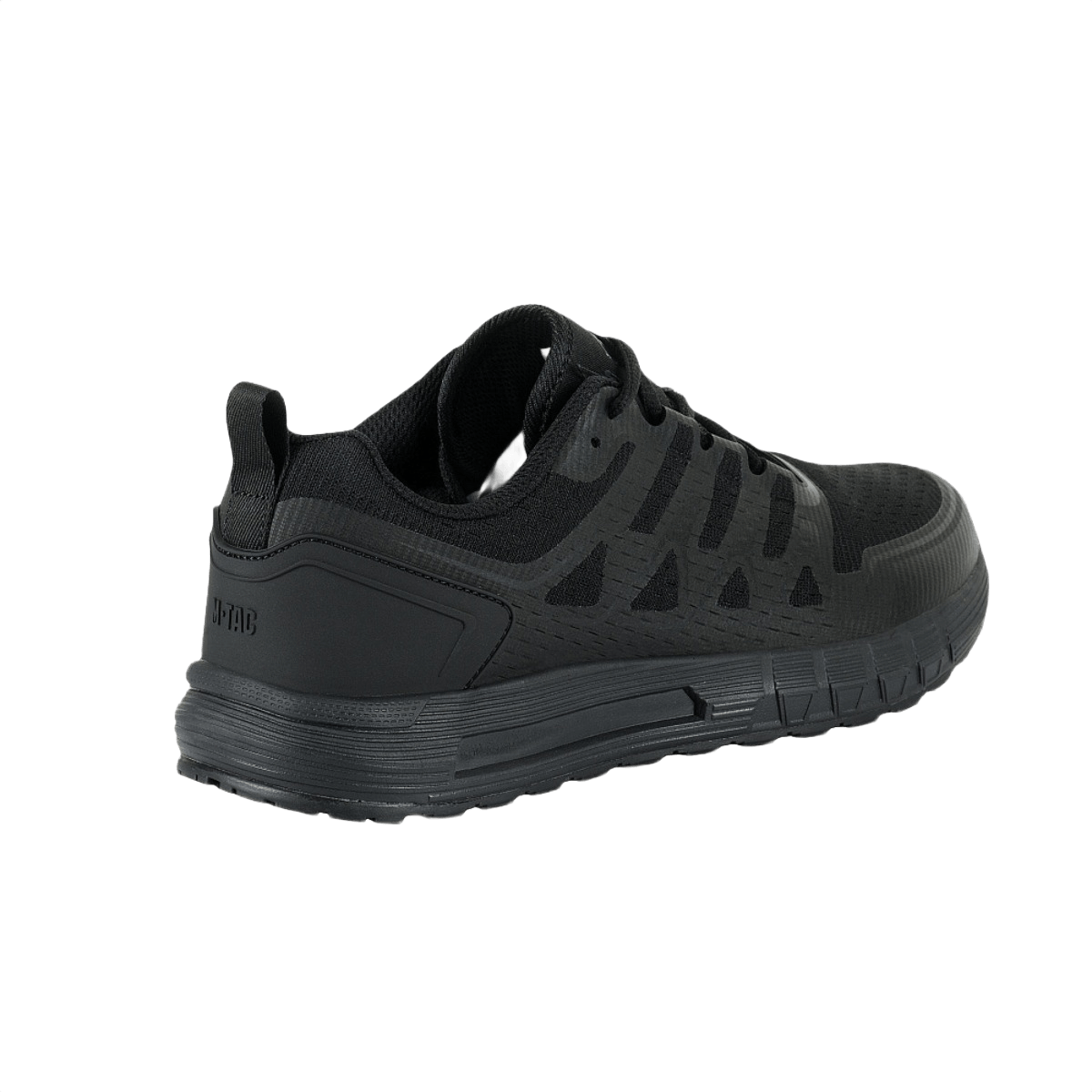 M-Tac Tactical Summer Sport Sneakers i sort med gummiforstærkning ved tå og hæl, åndbare og slidstærke materialer til sommerbrug.