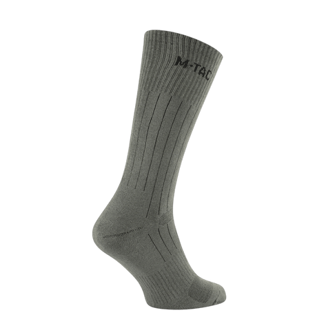 M-Tac Sokker Tactical Army - Taktiske sokker til mænd, lavet af 78% bomuld, 17% polyamid, 5% elastan, ideel til træning og hverdagsbrug.