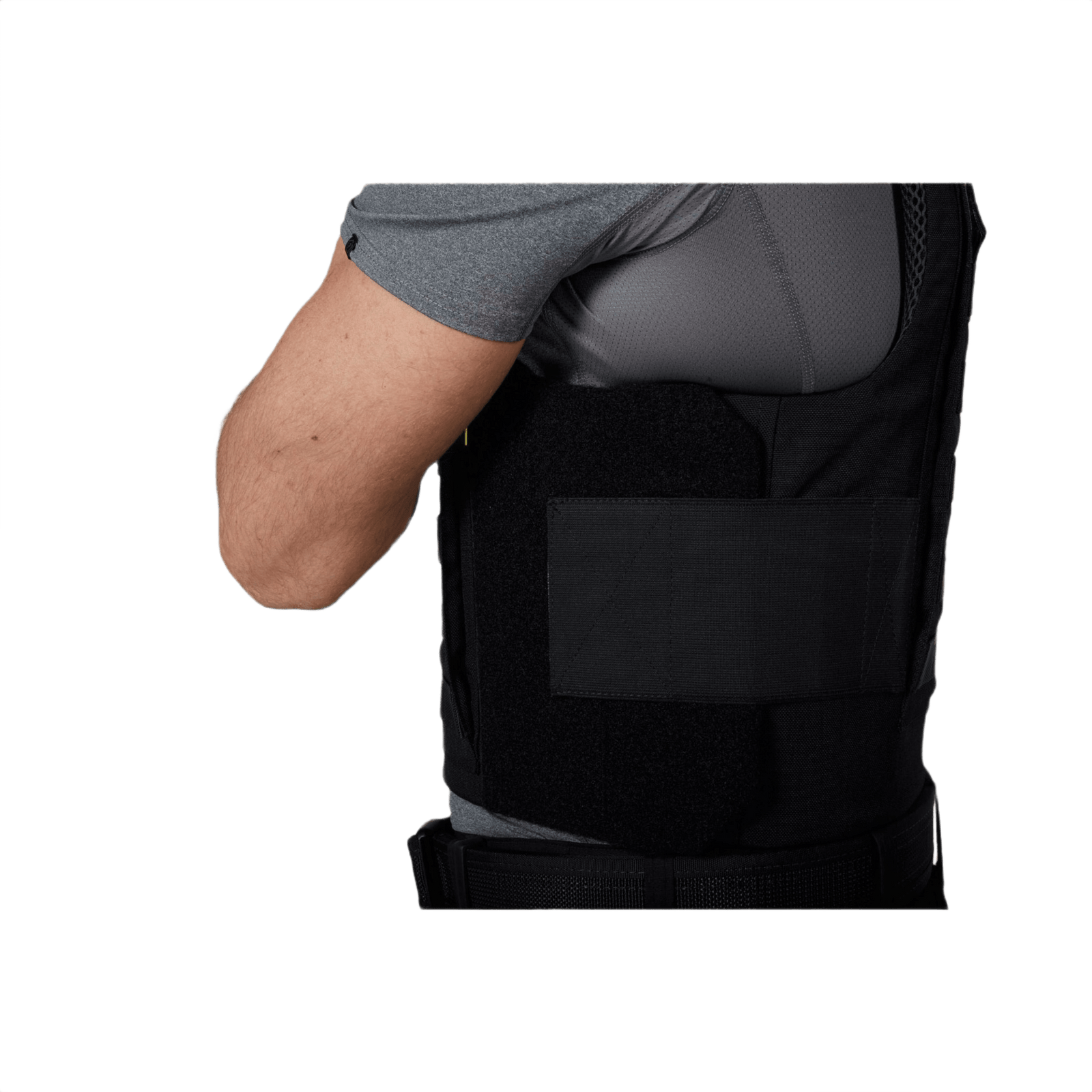 Anorak Niobium® Duty III-M Stik & Skudsikker Vest body armor side view showcasing design and material.