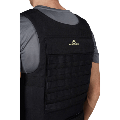 Anorak Niobium® Duty III-M Stik & Skudsikker Vest set bagfra