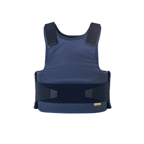 Anorak Concealable II Cover i blå, designet til skjult bæring med RIP-STOP Dry Comfort XT® og SPACER Coolmax® materialer.