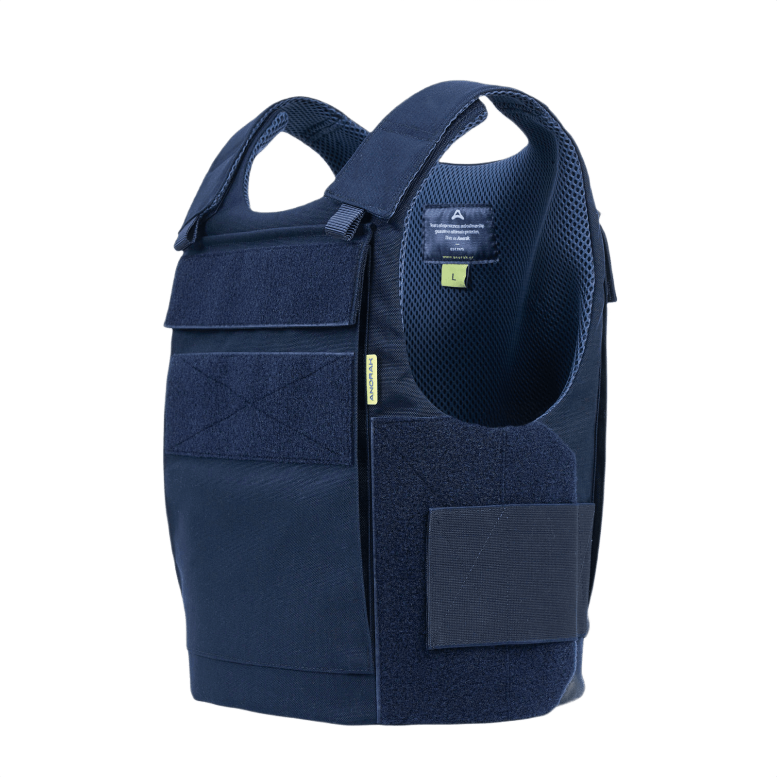 Anorak Duty III Cover med CORDURA® og Coolmax® for køling og antibakterielle egenskaber, ideel til politibetjente og kystvagten.