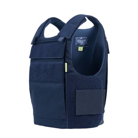 Anorak Duty III Cover med CORDURA® og Coolmax® for køling og antibakterielle egenskaber, ideel til politibetjente og kystvagten.