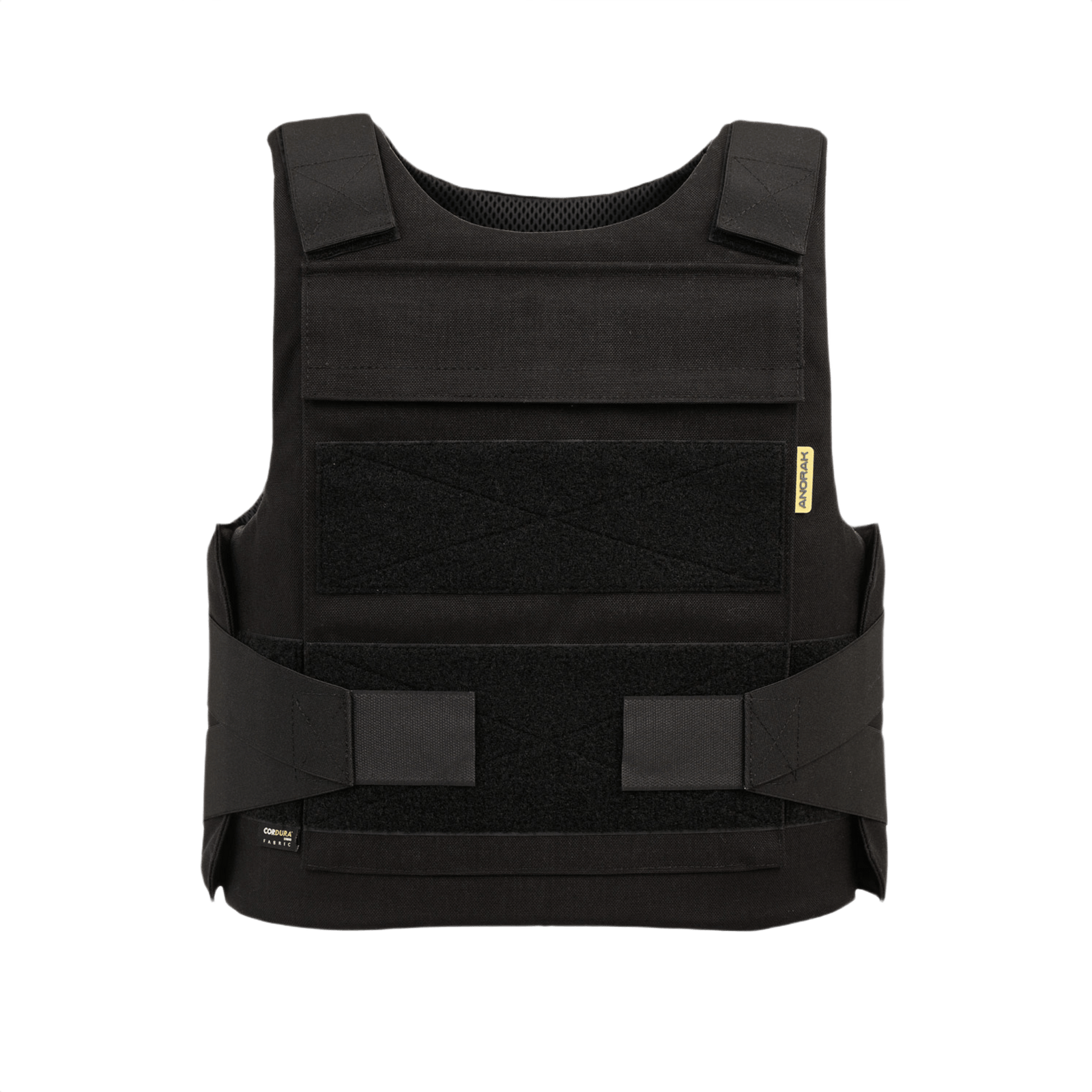 Anorak Duty I Cover sorte sikkerhedsjakke med CORDURA® og Coolmax® materialer for optimal komfort og antibakterielle egenskaber.