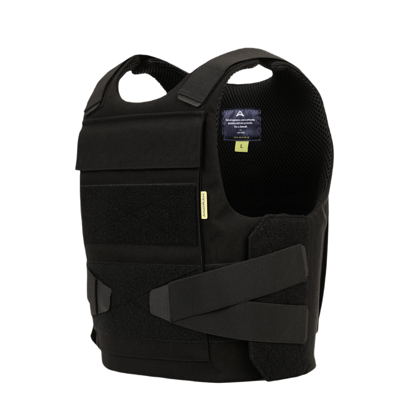 Anorak Duty II Cover vest for police, made with CORDURA® and Coolmax®, offering ergonomic design and antibacterial properties.