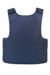 Anorak Rhodium® Concealable III Stik & Skudsikker Vest, blå skudsikker vest designet til skjulbarhed og klingebeskyttelse.