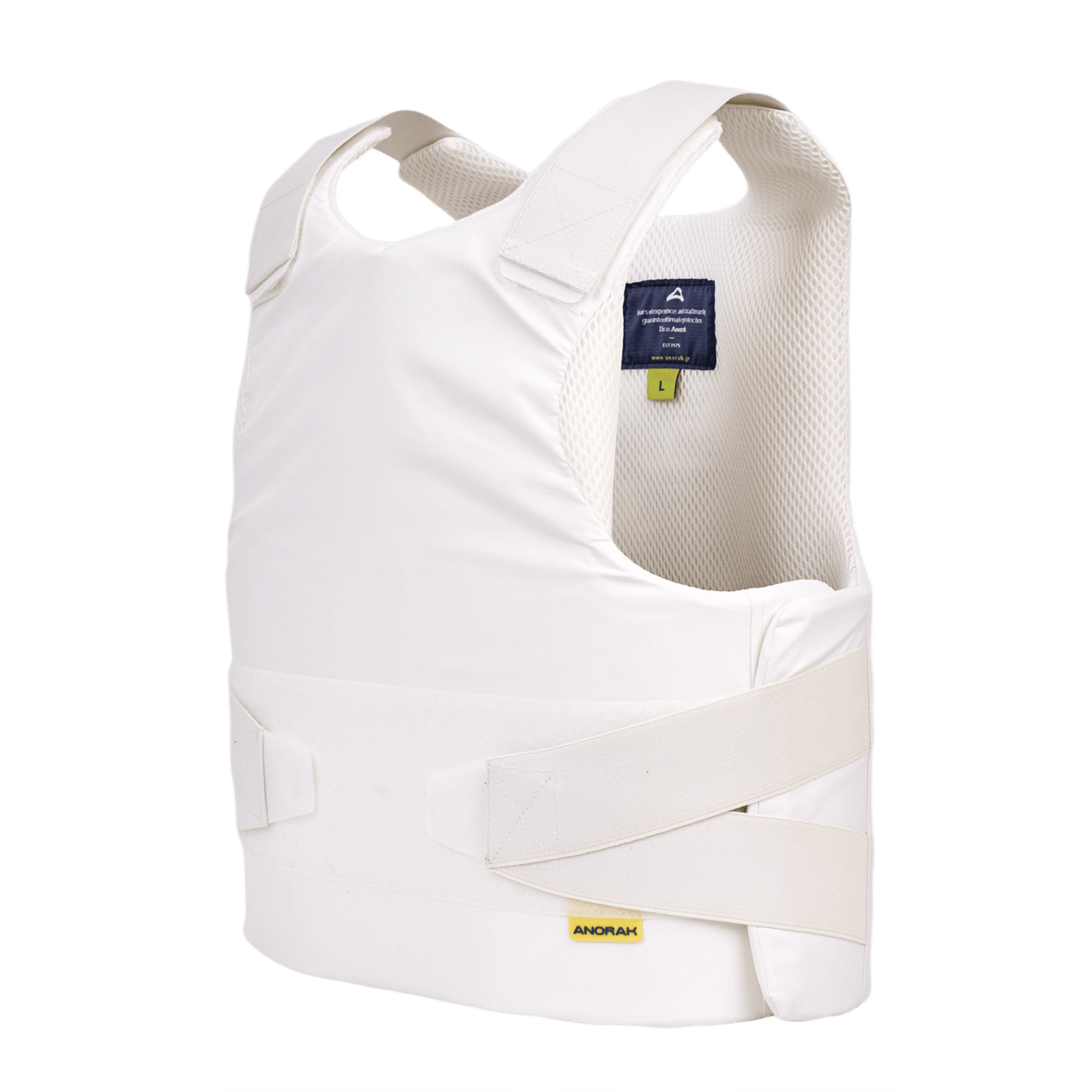 Anorak Concealable II Cover med RIP-STOP Dry Comfort XT® materiale, designet til skjult bæring under tøj, set bagfra.