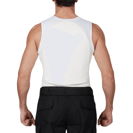 Stiksikker vest Topaz® Undershirt I, kniv- og spidssikker beskyttelse, NIJ 0115.00 STD, bæres under skjorte, optimal skjulbarhed