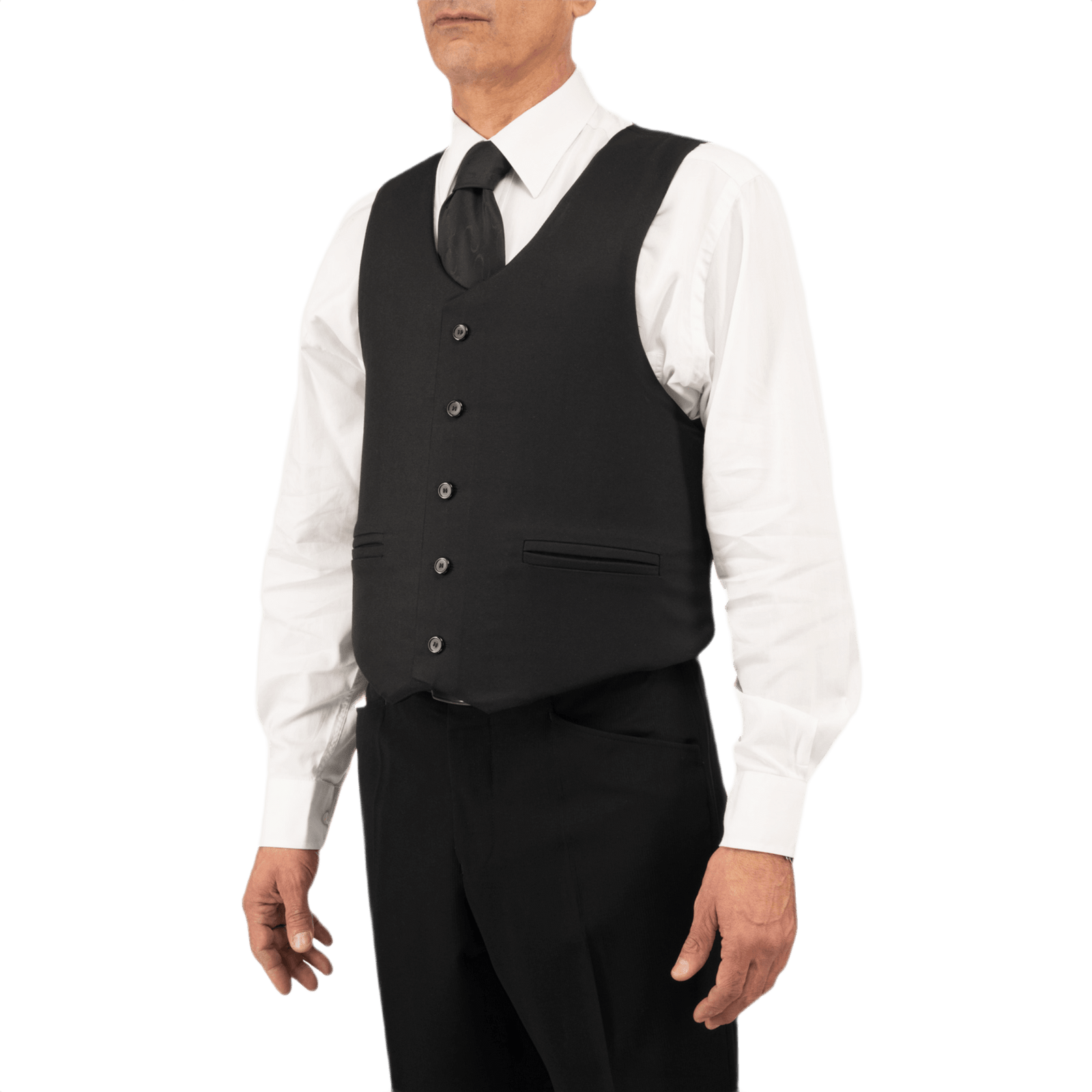 Anorak Topaz® VIP I Stiksikker Vest til mænd, designet som en jakkesætsvest for omfattende kropsbeskyttelse og komfort.