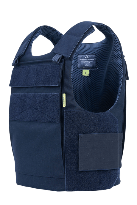 Anorak Chromium® Duty III Skudsikker Vest med Level IIIA beskyttelse, letvægts og antibakteriel, ideel til politi og kystvagt personale.