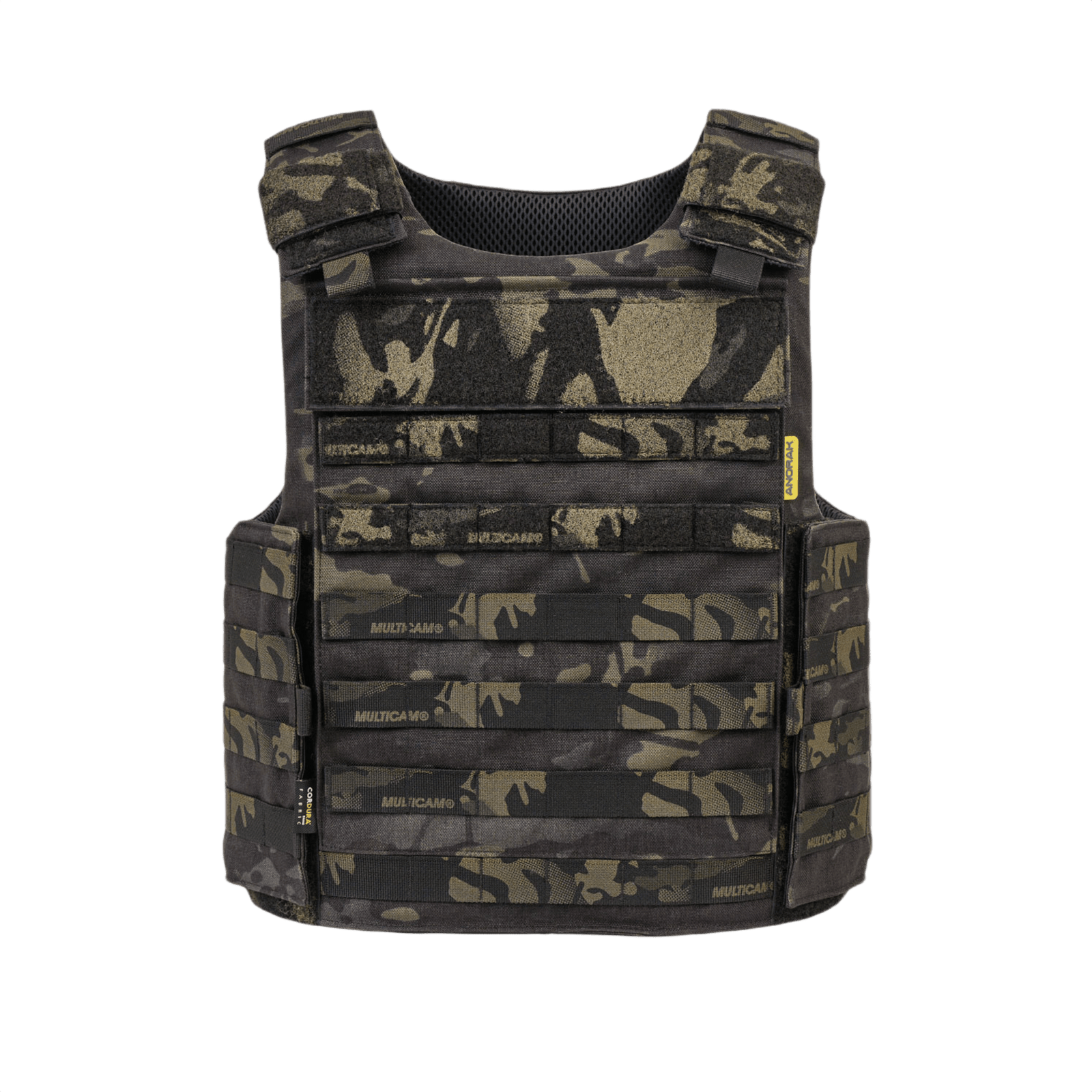 Anorak Rhodium® Tactical III MultiCam® Stik & Skudsikker Vest med NIJ 0101.06 niveau IIIA-beskyttelse mod knive.