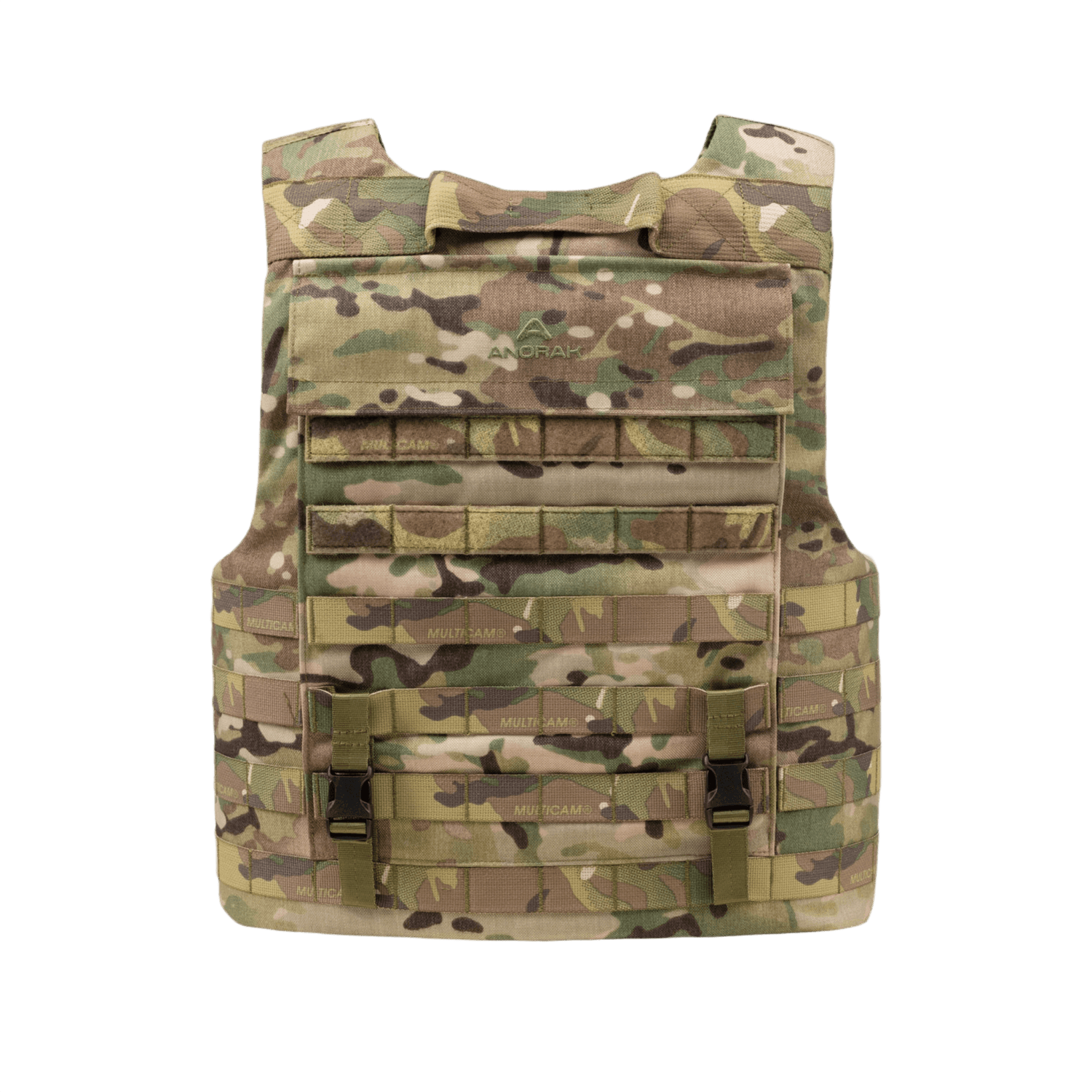 Anorak Rhodium® Tactical III MultiCam® Stik & Skudsikker Vest med NIJ 0101.06-standard beskyttelse mod skarpe genstande.