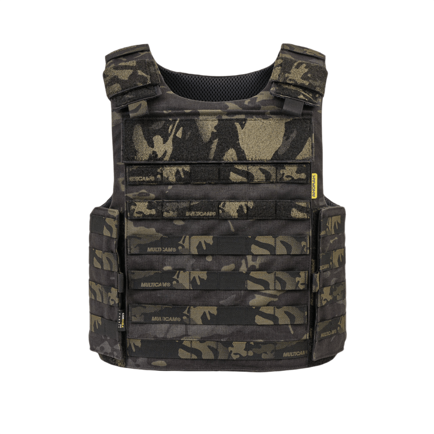 Anorak Rhodium® Tactical III MultiCam® Stik & Skudsikker Vest med NIJ 0101.06 niveau IIIA-beskyttelse mod knive.