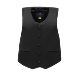 Anorak Rhodium® VIP I Stik & Skudsikker Vest i sort, designet til diskret og omfattende kropsbeskyttelse.