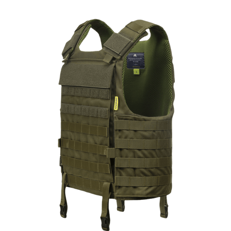 Anorak Tactical III Cover i olivengrøn, robust og let design, CORDURA® stof med 3D SPACER Coolmax® fresh for antibakterielle egenskaber