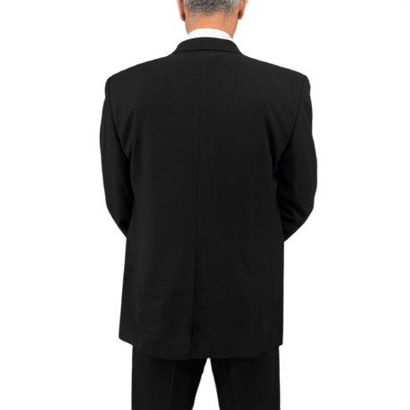 Person iført Anorak Titanium® VIP I Stik og Skudsikker Vest i formel beklædning set bagfra for beskyttelse og komfort.