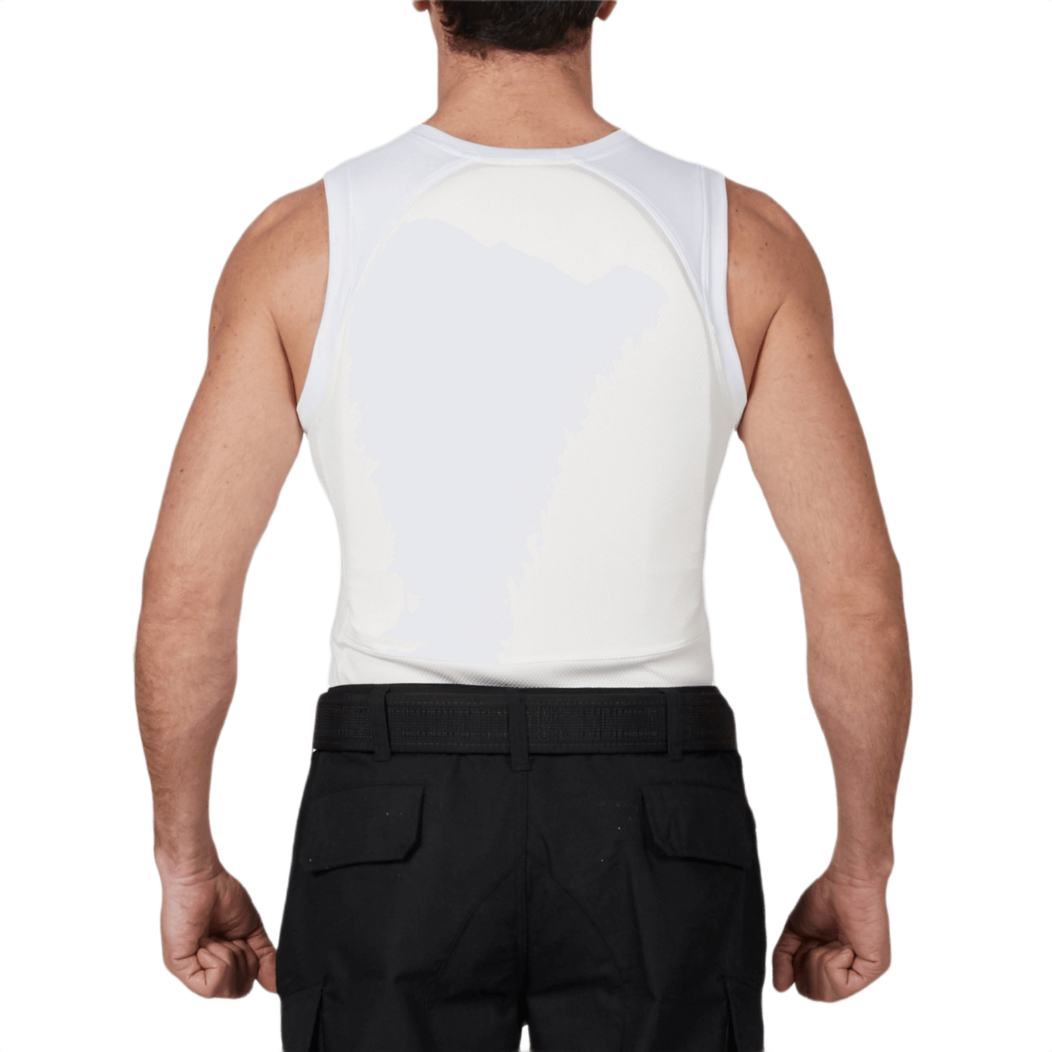 Stiksikker vest Topaz® Undershirt I, kniv- og spidssikker beskyttelse, NIJ 0115.00 STD, bæres under skjorte, optimal skjulbarhed