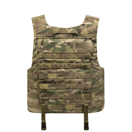 Anorak Niobium® Tactical I MultiCam® Stik & Skudsikker Vest i camouflage design på grøn baggrund.
