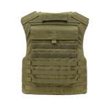 Anorak Titanium® Tactical II – fr.bk. Stik & Skudsikker Vest i olivengrøn nuancer, Level IIIA beskyttelse, designet til specialstyrker.