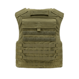 Anorak Chromium® Tactical II – fr.bk. Skudsikker Vest i olivengrøn, designet til maksimal IIIA-beskyttelse, robust og justerbar.