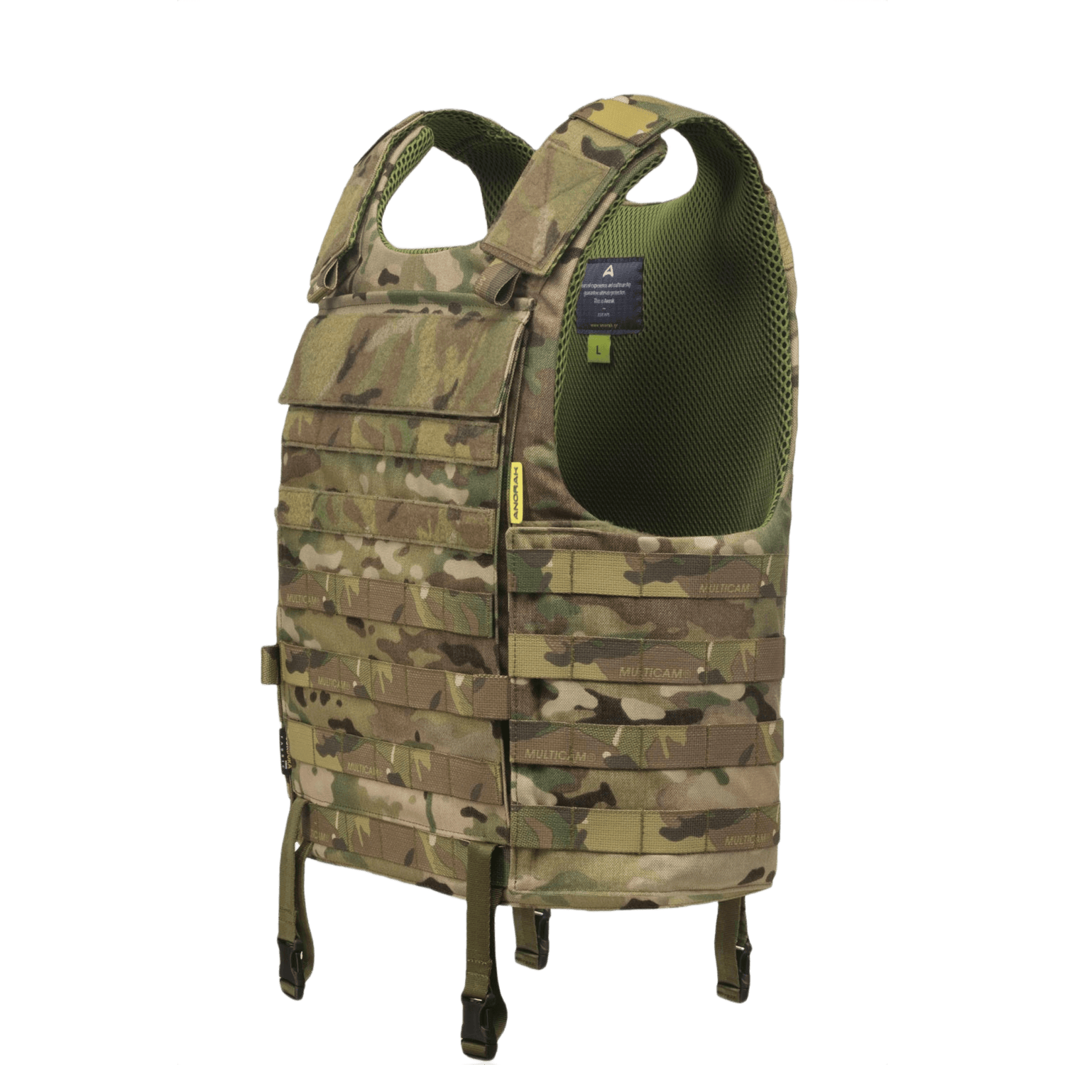 Anorak Chromium® Tactical I MultiCam® Skudsikker Vest, blød body armor vest med IIIA-beskyttelse, CORDURA® ydre og Coolmax® liner.