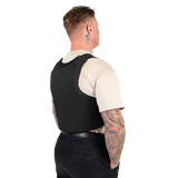 Elite Armor Impact Stik & Skudsikker vest model vinkel bagfra
