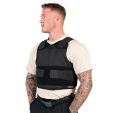 Elite Armor Impact Stik & Skudsikker vest model vinkel