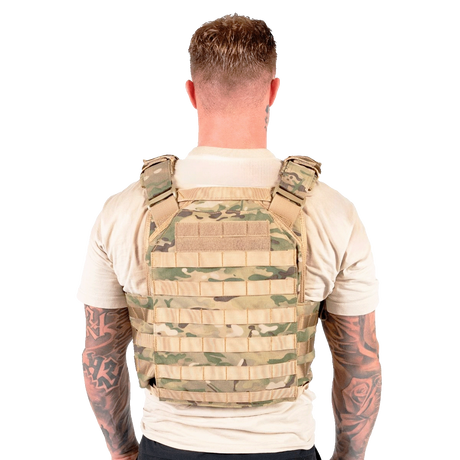 Elite Armor Plate Carrier Camo -  model set bagfra