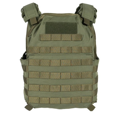 Elite Armor Plate Carrier Grøn set forfra