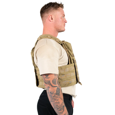 Elite Armor Plate Carrier Khaki model fra siden