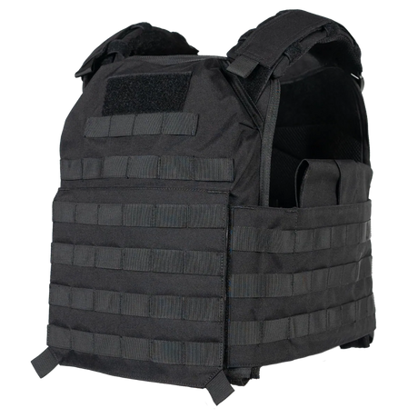 Elite Armor Plate Carrier Sort vinkel