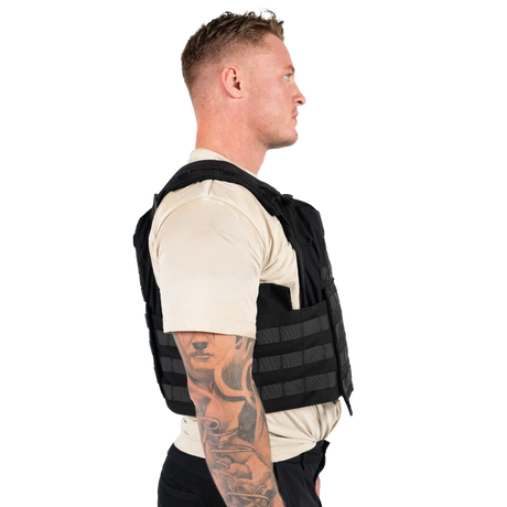Elite Armor Plate Carrier Sort model set fra siden