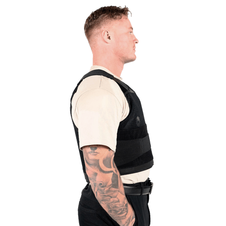 Elite Armor RX2 Stikk- og skuddsikker vest modell side