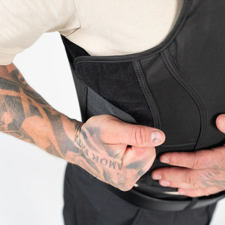Elite Armor Xtreme Stik & Skudsikker vest spænd siden