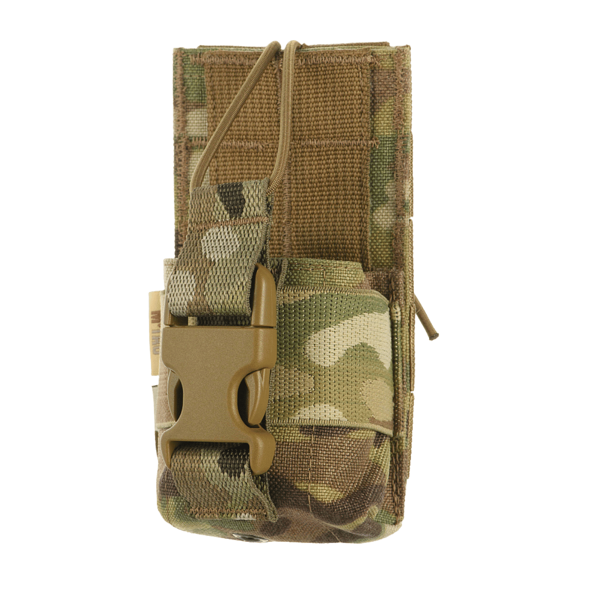 M-Tac Radio Pouch Motorola 4400/4800, designet til nem adgang til kontroller, kompatibel med MOLLE-system, camouflage mønster