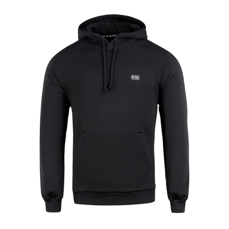 M-Tac Hættetrøje Cotton Raglan i sort med behagelig pasform og raglanærmer, fremstillet i åndbart 100% bomuld. Perfekt til aktiv livsstil.