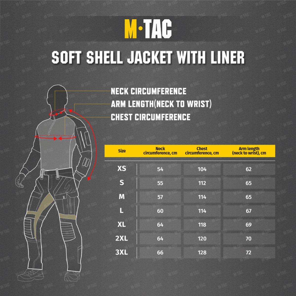 M-Tac Soft Shell Jacka med Liner