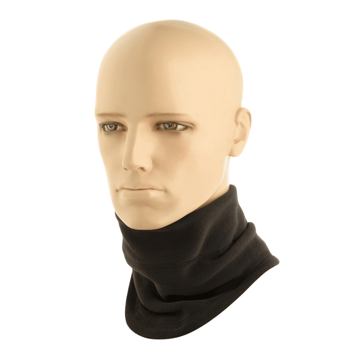 M-Tac Anatomisk Tube Scarf med Snor Polartec på mannequin, varmende og funktionelt halsrør til beskyttelse mod vind.